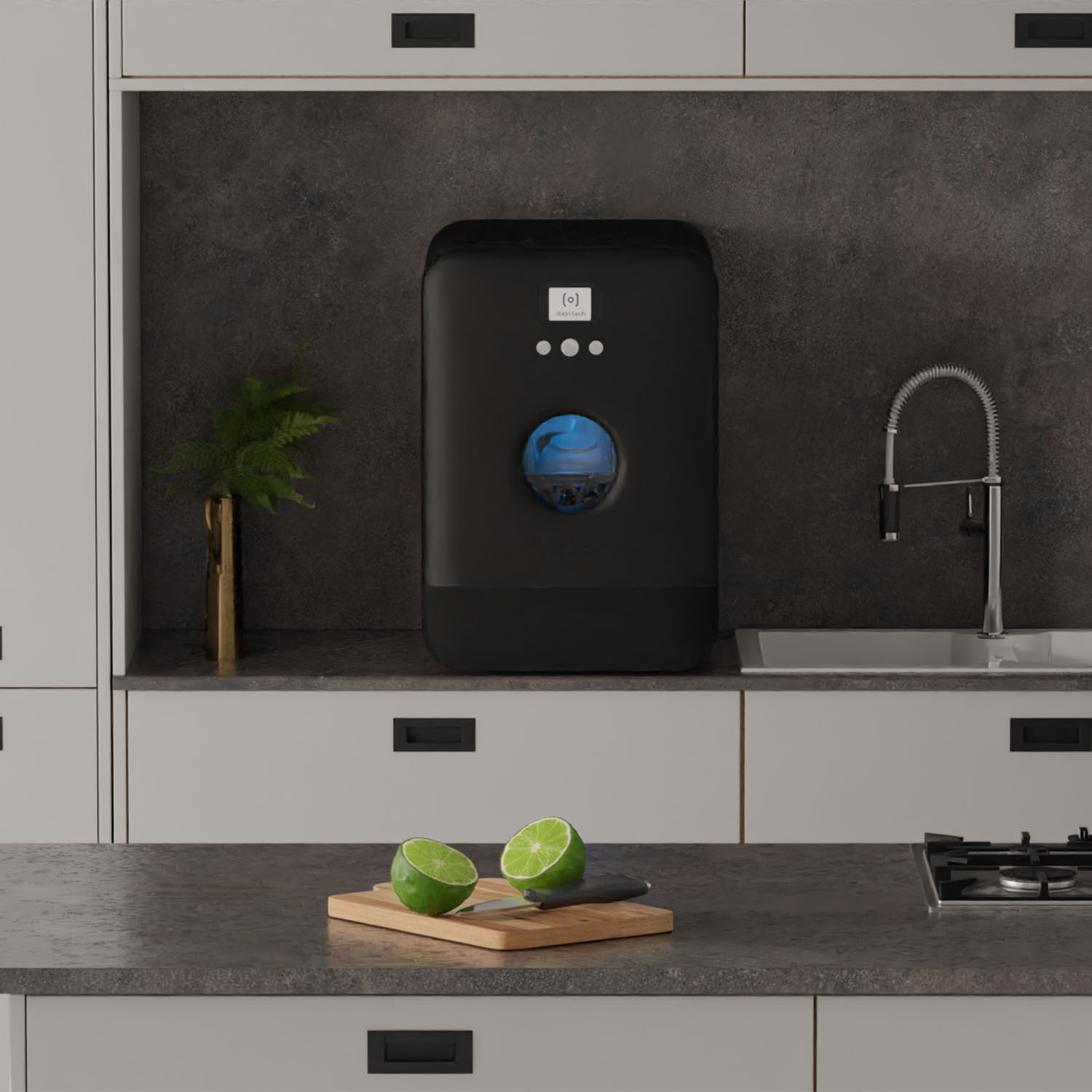 Tischgeschirrspüler Bob easypack schwarz/matt Tischgeschirrspüler Bob easypack schwarz/matt