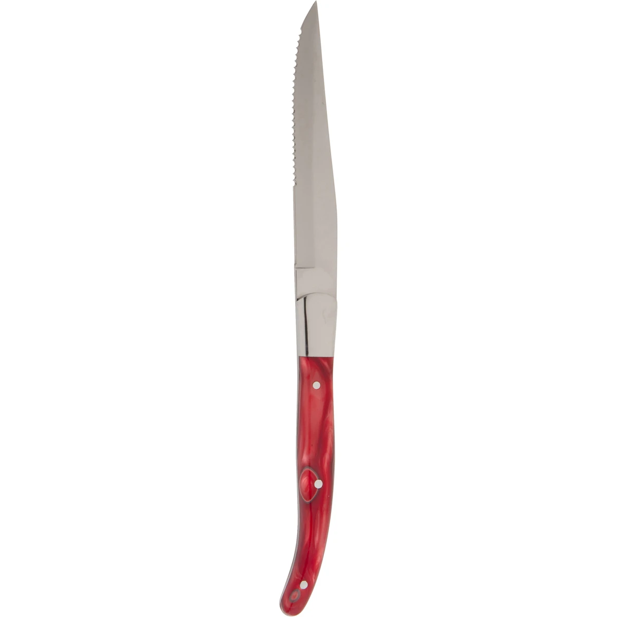 Steakmesser Wellenschliff rot STEAK KNIFE VPE 6 Stück Steakmesser Wellenschliff rot STEAK KNIFE VPE 6 Stück