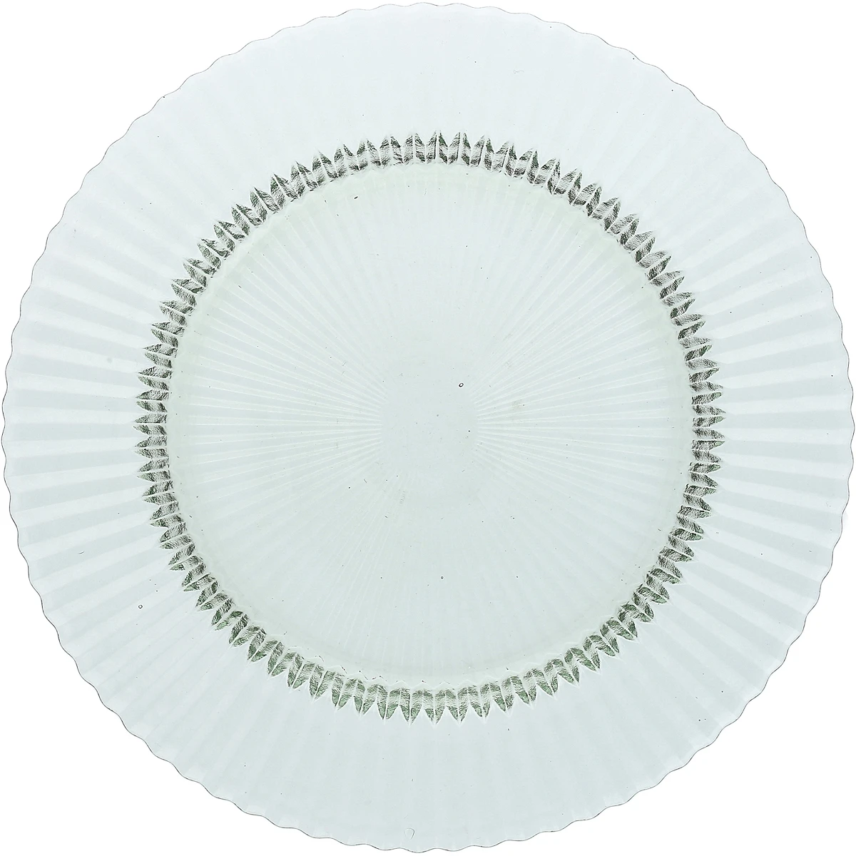 Glasteller flach 27cm Salbeigrün VPE 4 Stück ARCHIE