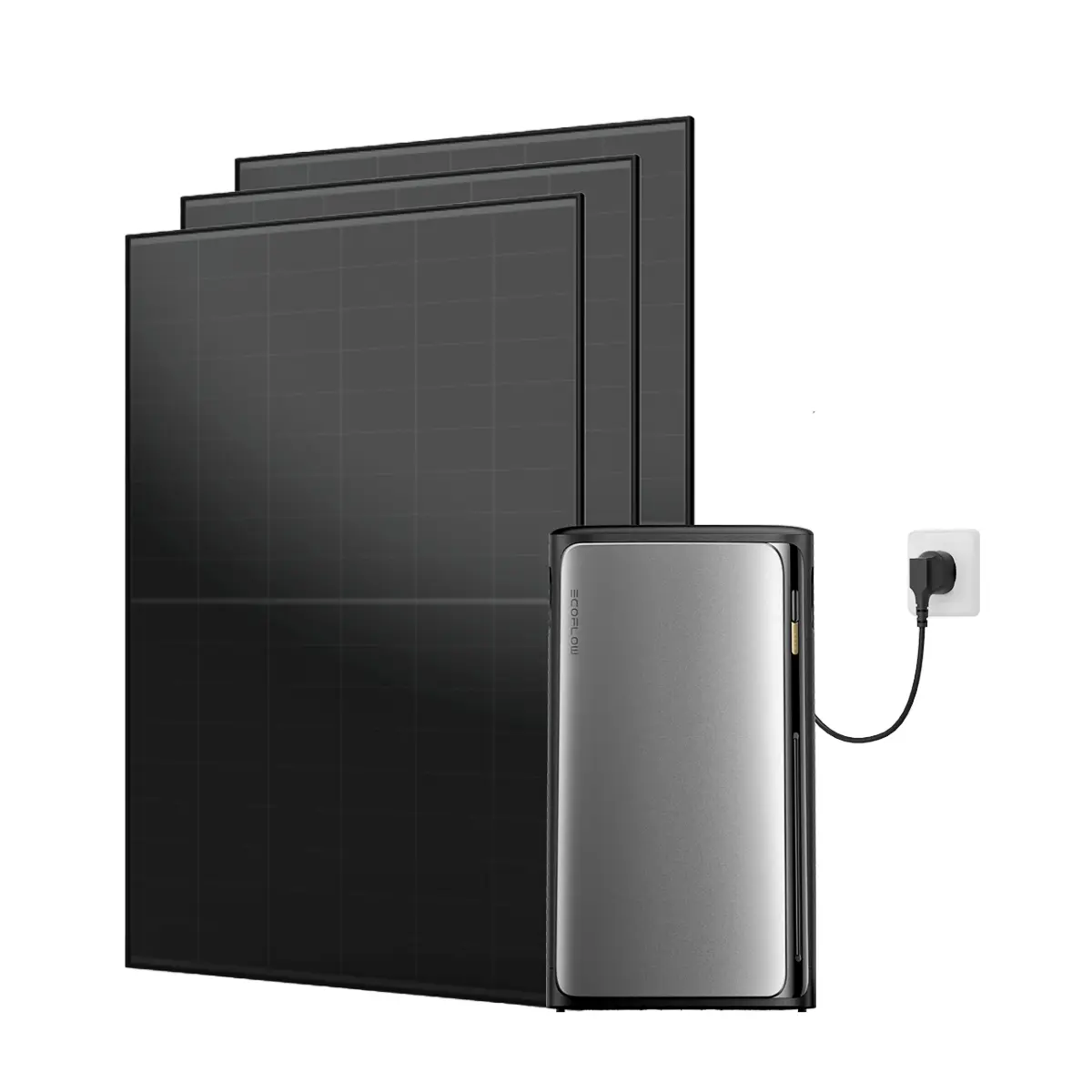 Balkonkraftwerk mit Speicher Pro 1350 W