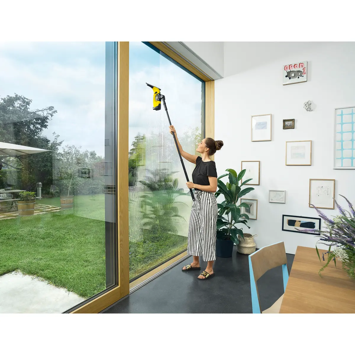 Fenstersauger WV 7 Signature Line Adv mit Reinigungsmittel & Verlängerung