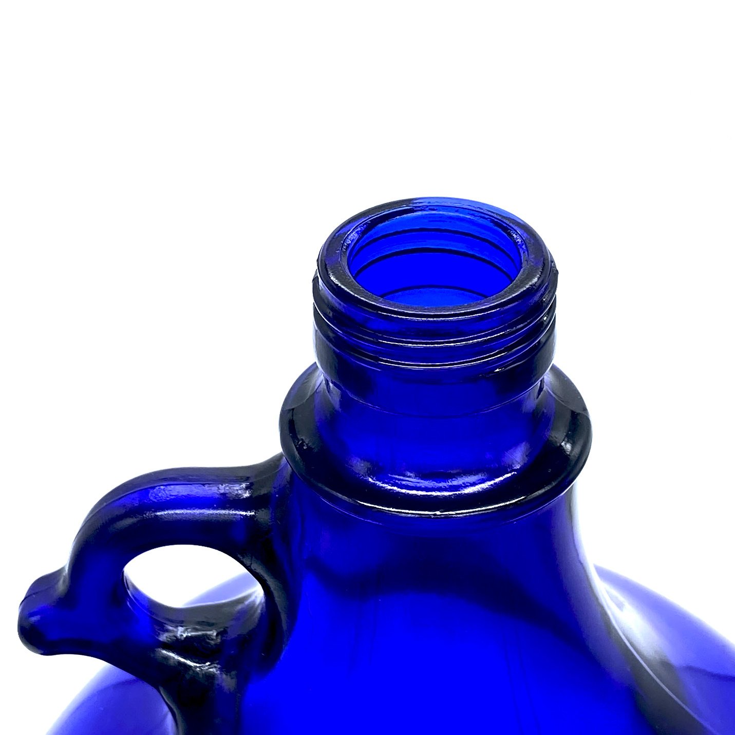 Glasballon blau 5 Liter inkl. Schraubverschluss (Palette 216 St.)