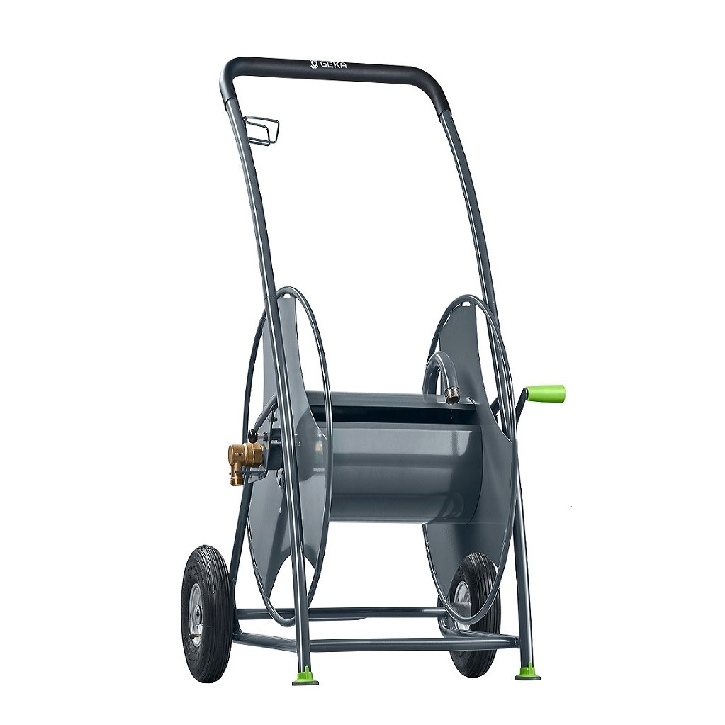 Schlauchwagen P80 aus pulverbeschichtetem Stahl Schlauchwagen P80 aus pulverbeschichtetem Stahl