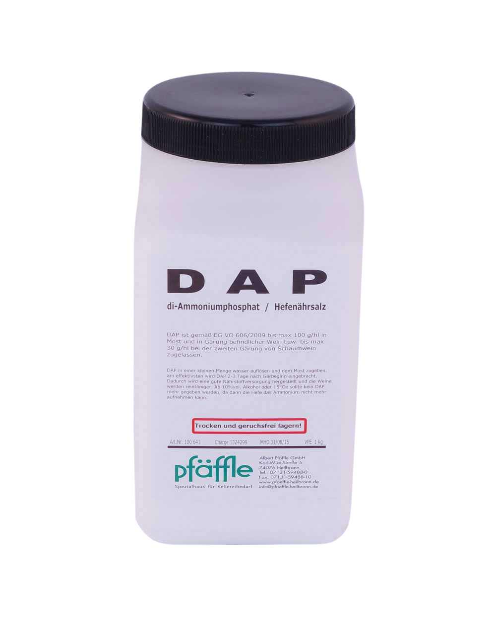 Hefenährsalz, DAP, Diammoniumphosphat 1 kg
