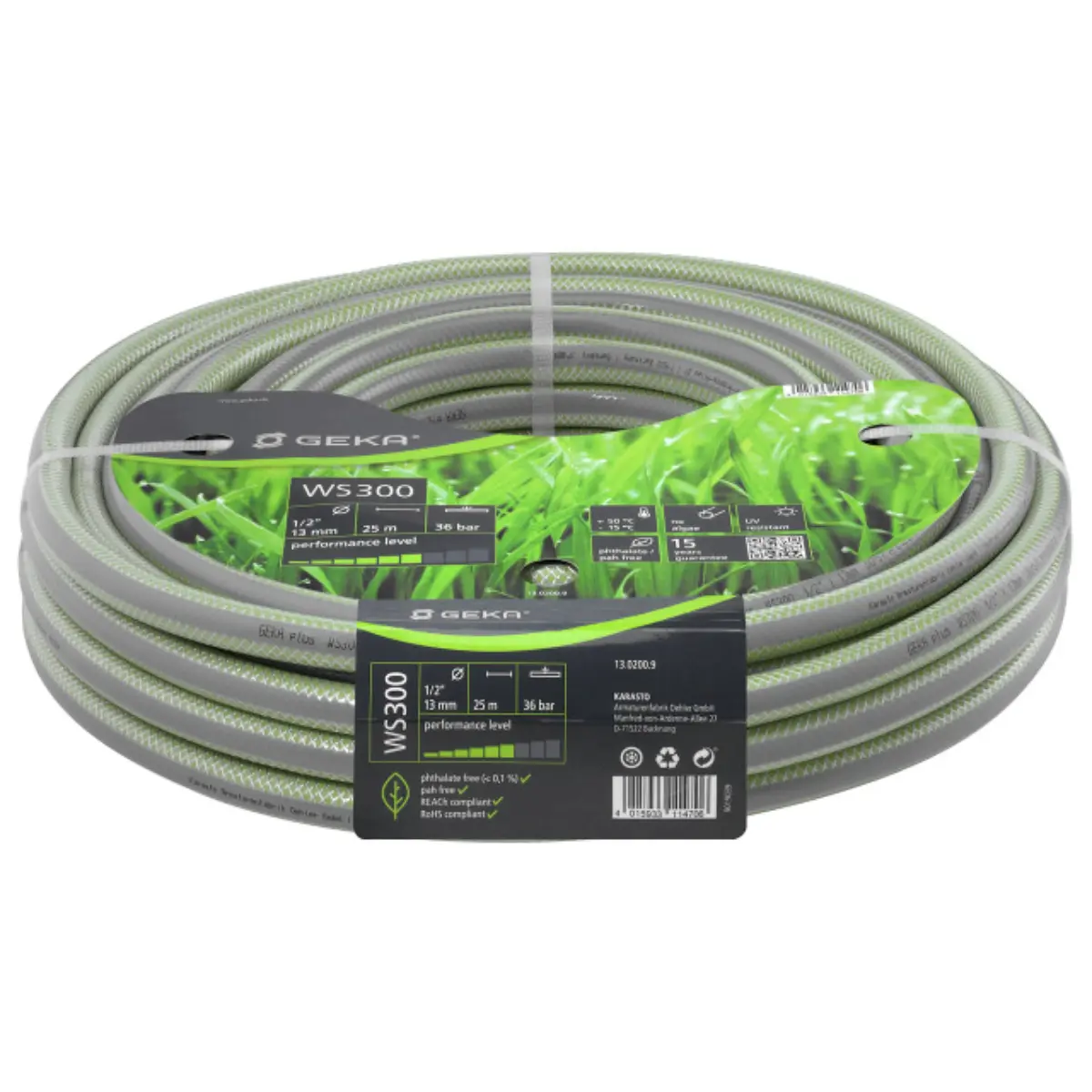 Wasserschlauch WS300 GEKA plus 1/2", 25 m Wasserschlauch WS300 GEKA plus 1/2", 25 m