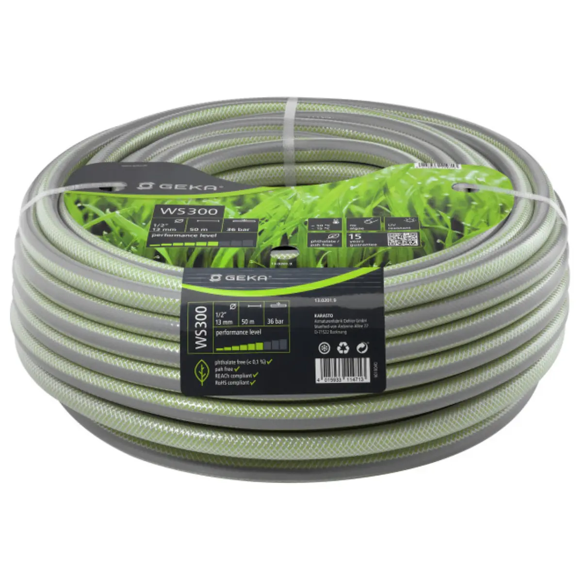 Wasserschlauch WS300 GEKA plus 1/2", 50 m Wasserschlauch WS300 GEKA plus 1/2", 50 m