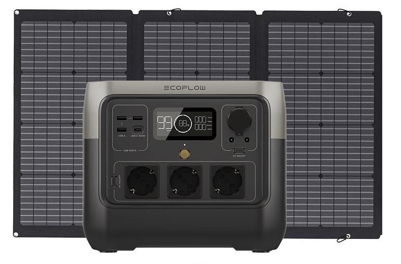RIVER 2 Pro-Set Powerstation inkl. Solarpanel 220 W