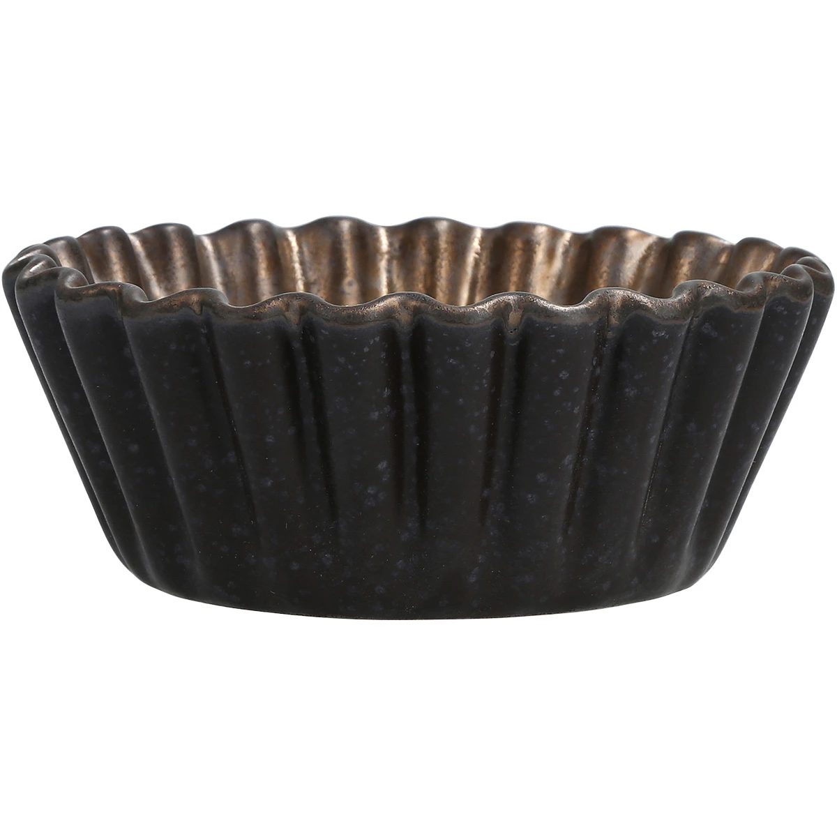 Tarte-Schale 13cm metallic VPE 4 Stück