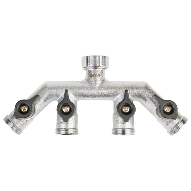 Stecksystem GEKA plus Vierwegeventil mit Außengewinde G3/4 Stecksystem GEKA plus Vierwegeventil mit Außengewinde G3/4