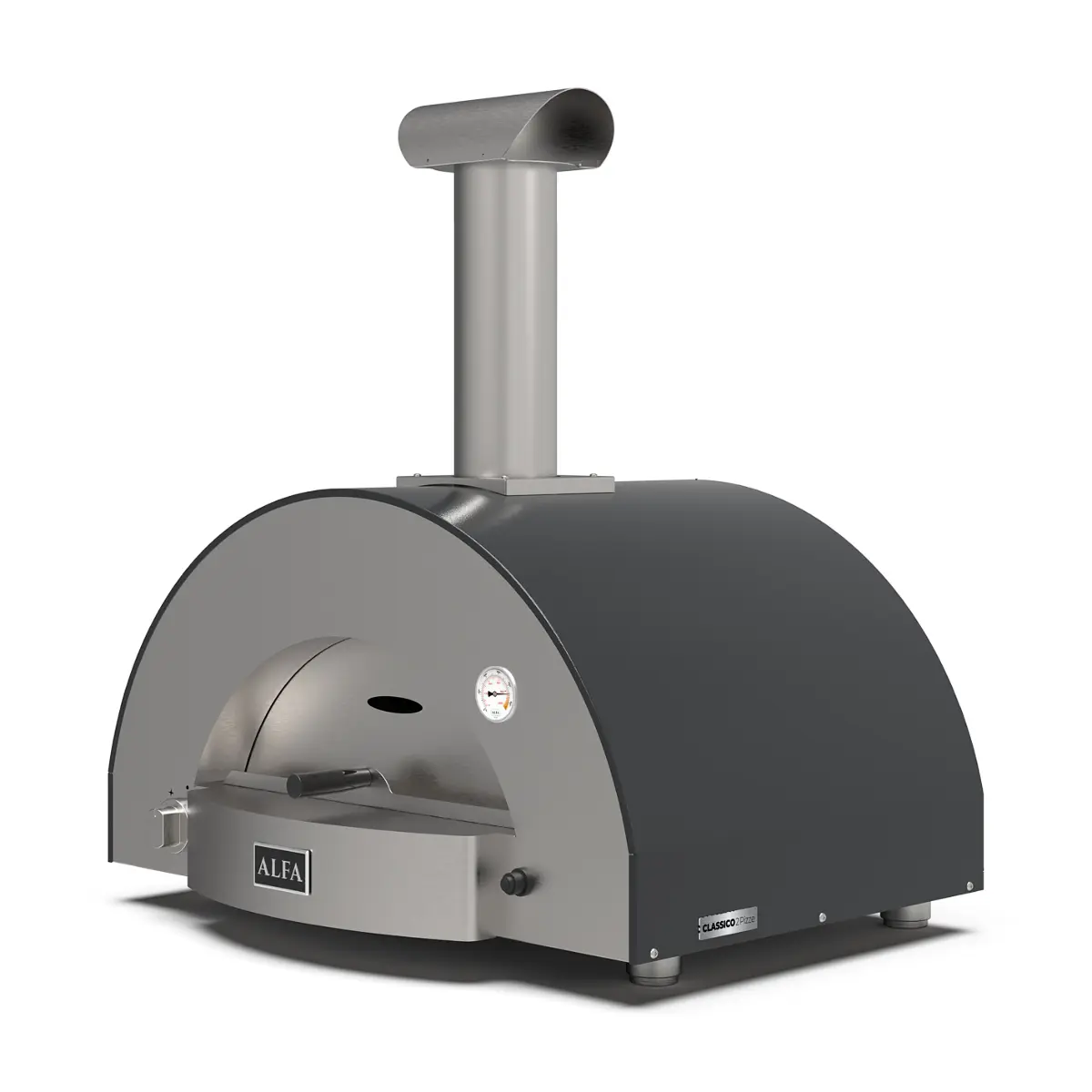 Pizzaofen-Set Gas Classico 2 Pizze grau inkl. Schutztasche Pizzaofen-Set Gas Classico 2 Pizze grau inkl. Schutztasche