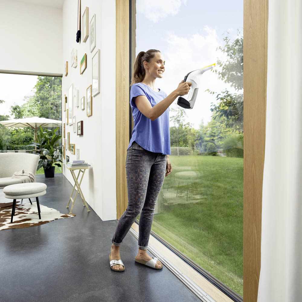 Akku-Fensterreiniger WV 6 Premium inkl. Reinigungsmittel RM500