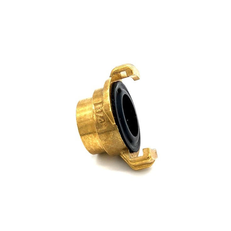 Bradas Klauenkupplung Aus Messing, GEKA Typ, 1/2" Innengewinde – Für Wasserschläuche & Industrie