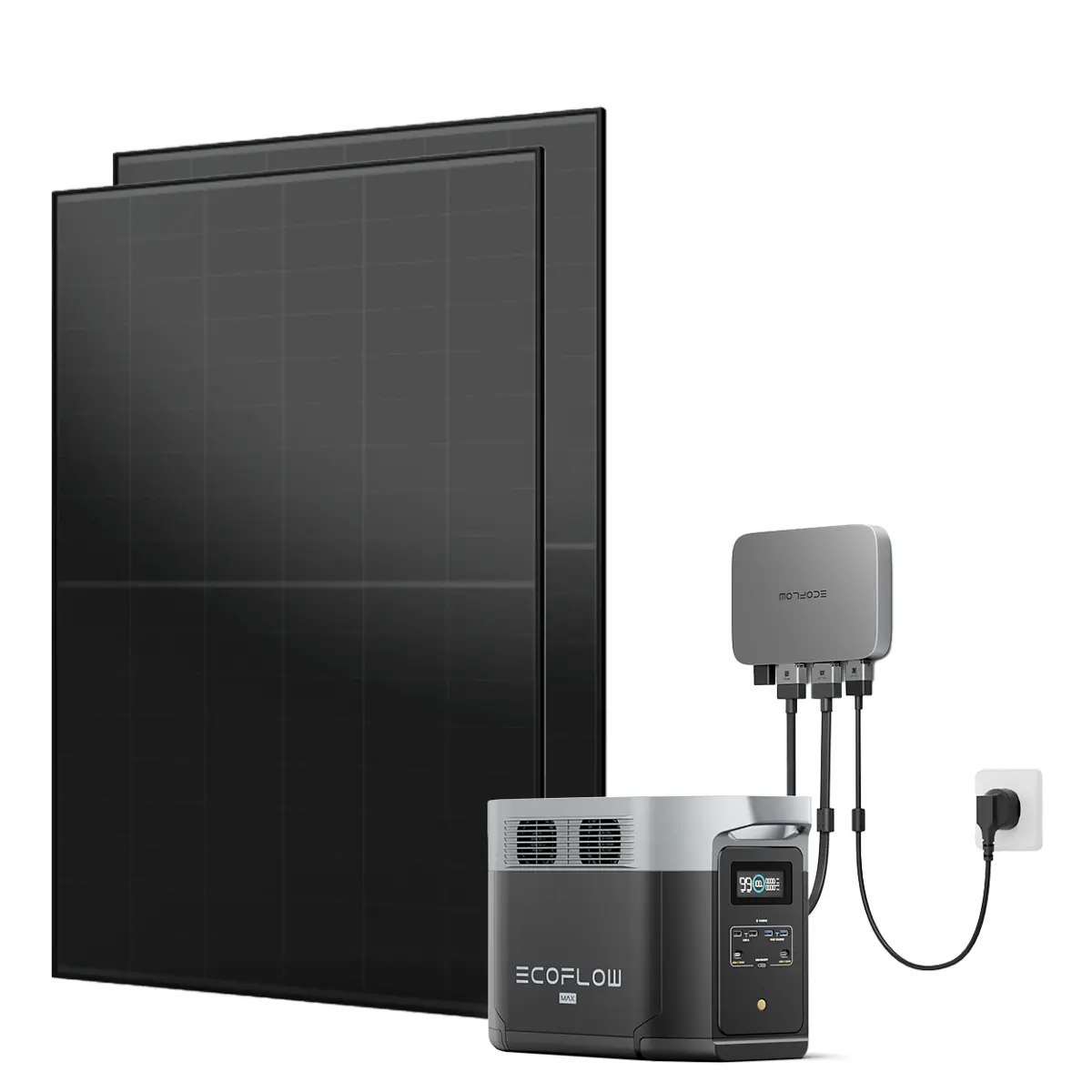 Balkonkraftwerk mit Speicher Basic 2 kWh bis 800 W