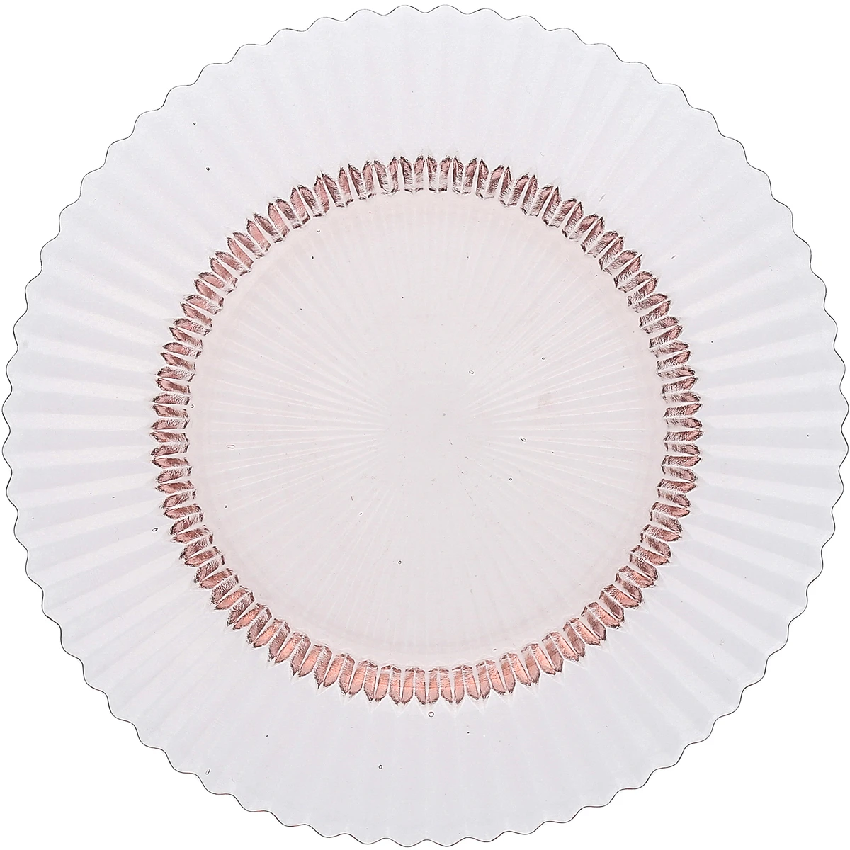 Glasteller flach 21,5cm Pink VPE 4 Stück ARCHIE