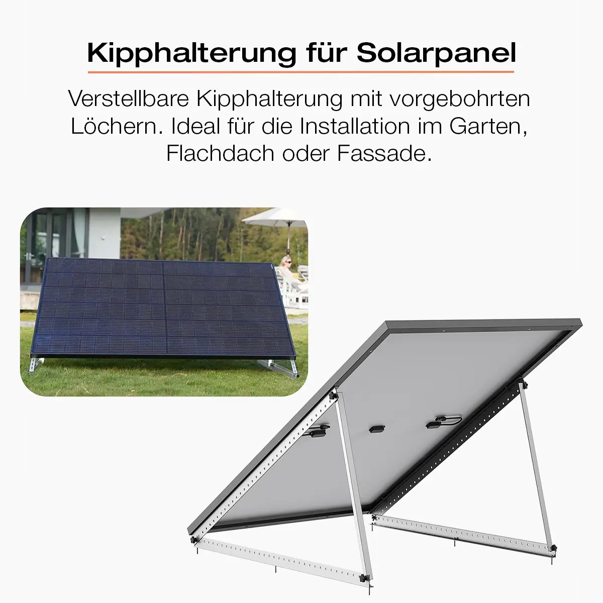 Balkonkraftwerk mit Speicher GARDEN 1 kWh bis 800 W