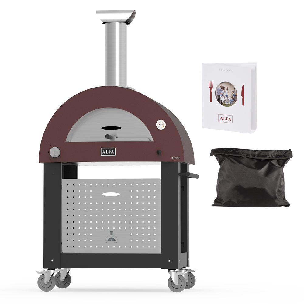 Gas Pizzaofen 2 Pizze inkl. Gestell, Abdeckung und Kochbuch Gas Pizzaofen 2 Pizze inkl. Gestell, Abdeckung und Kochbuch