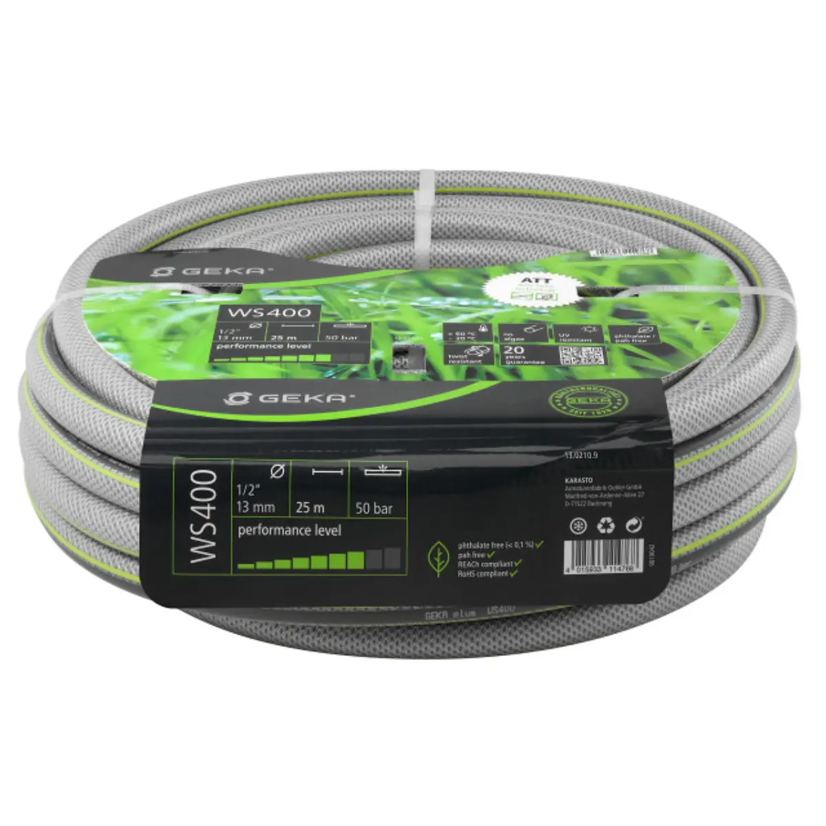 Wasserschlauch WS400 GEKA plus 1/2", 25 m Wasserschlauch WS400 GEKA plus 1/2", 25 m
