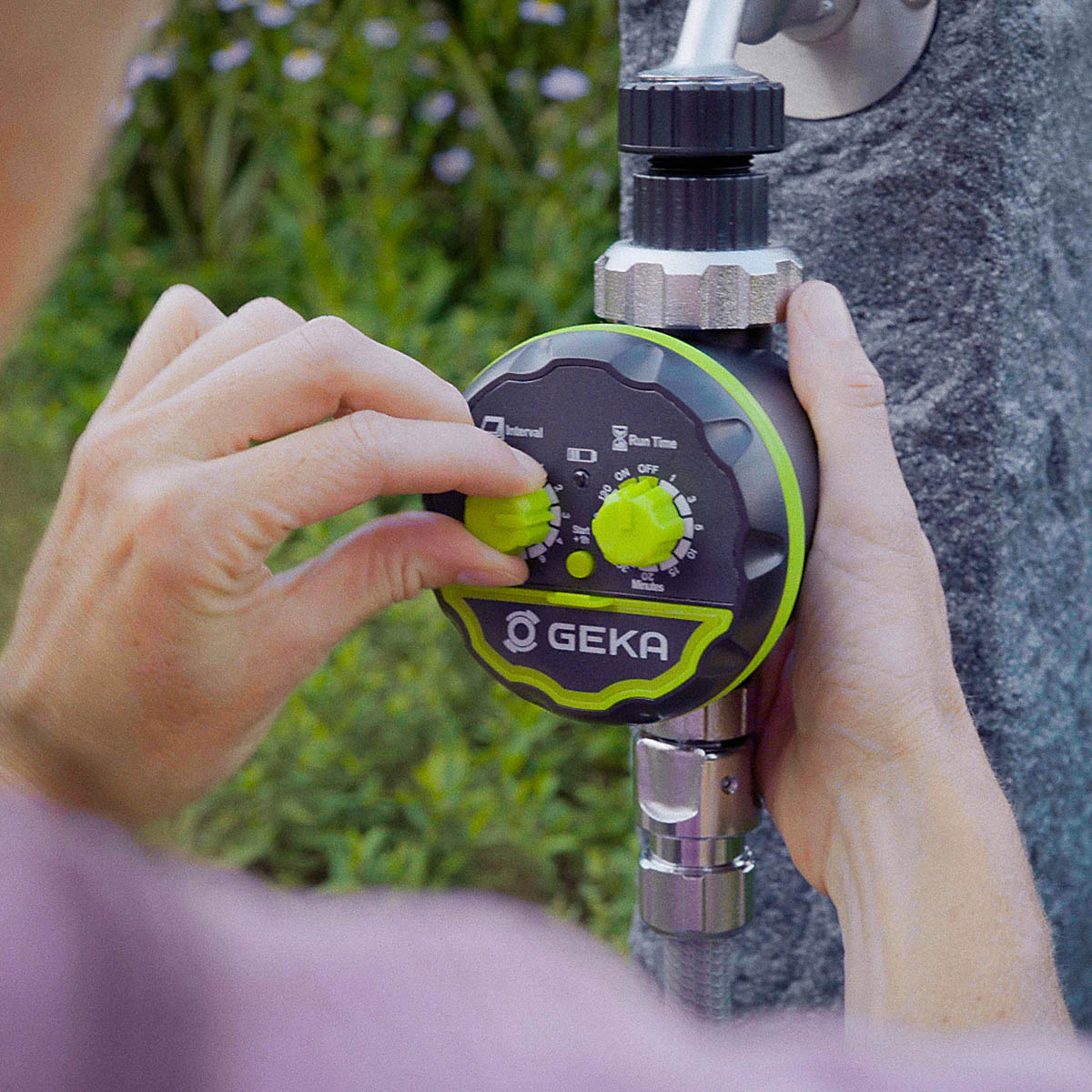 Bewässerungscomputer mit Stecksystem GEKA plus Bewässerungscomputer mit Stecksystem GEKA plus