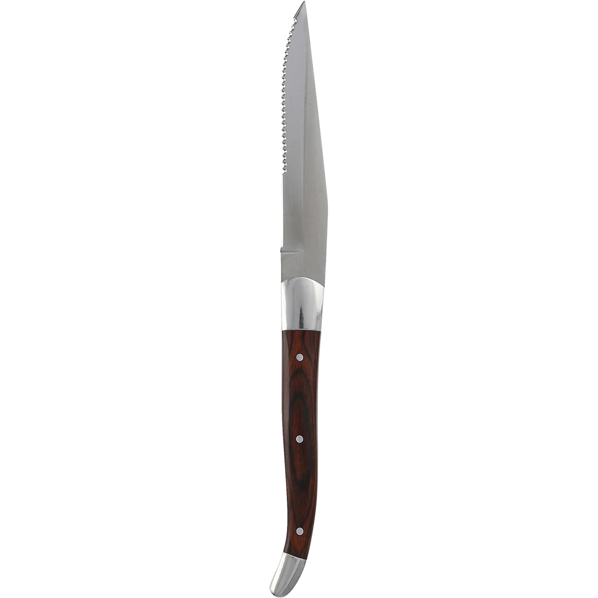 Steakmesser Wellenschliff Holz dunkel STEAK KNIFE VPE 6 Stück Steakmesser Wellenschliff Holz dunkel STEAK KNIFE VPE 6 Stück