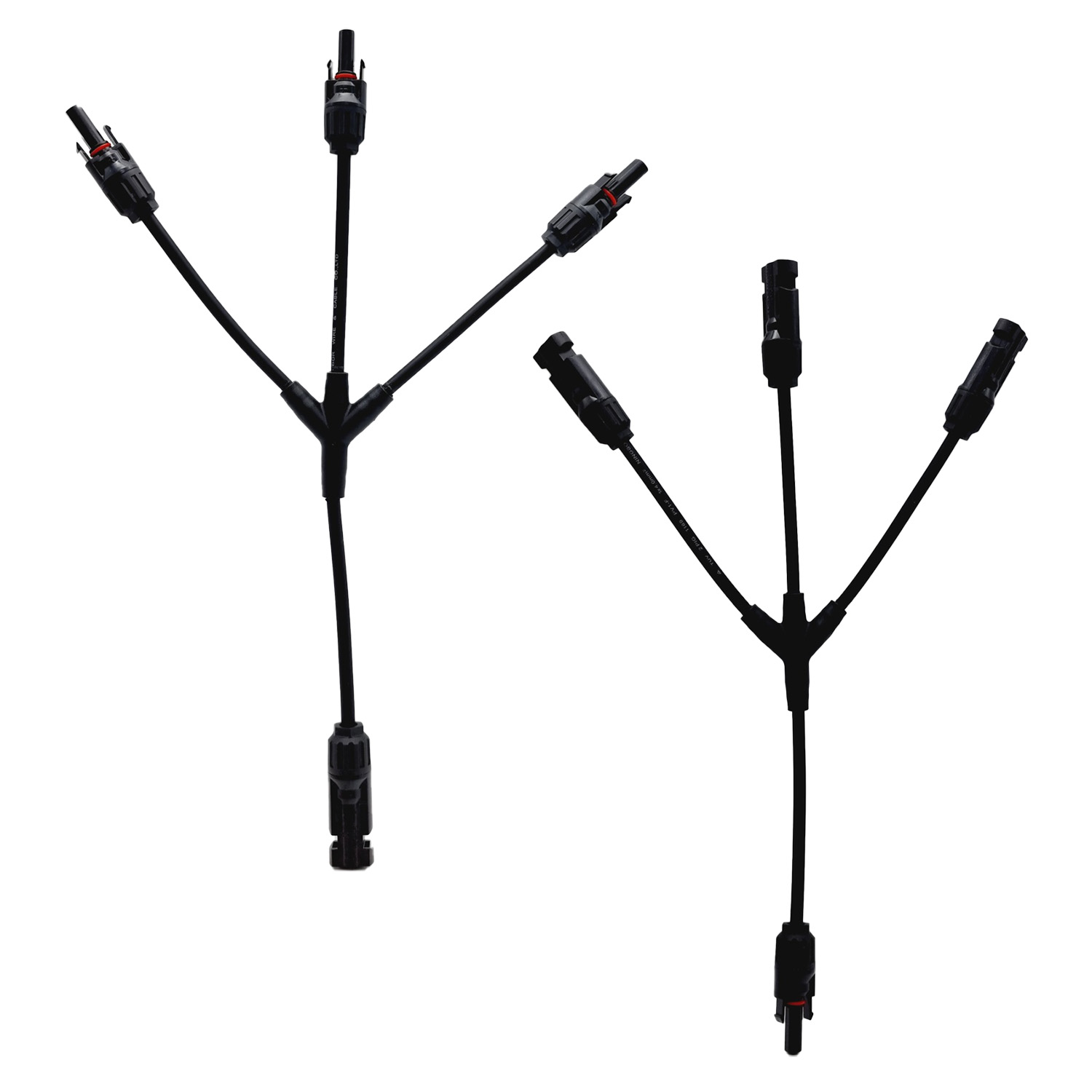 Adapter zur Parallelschaltung von 3 Solarpanels MC4 Anschluss Adapter zur Parallelschaltung von 3 Solarpanels MC4 Anschluss