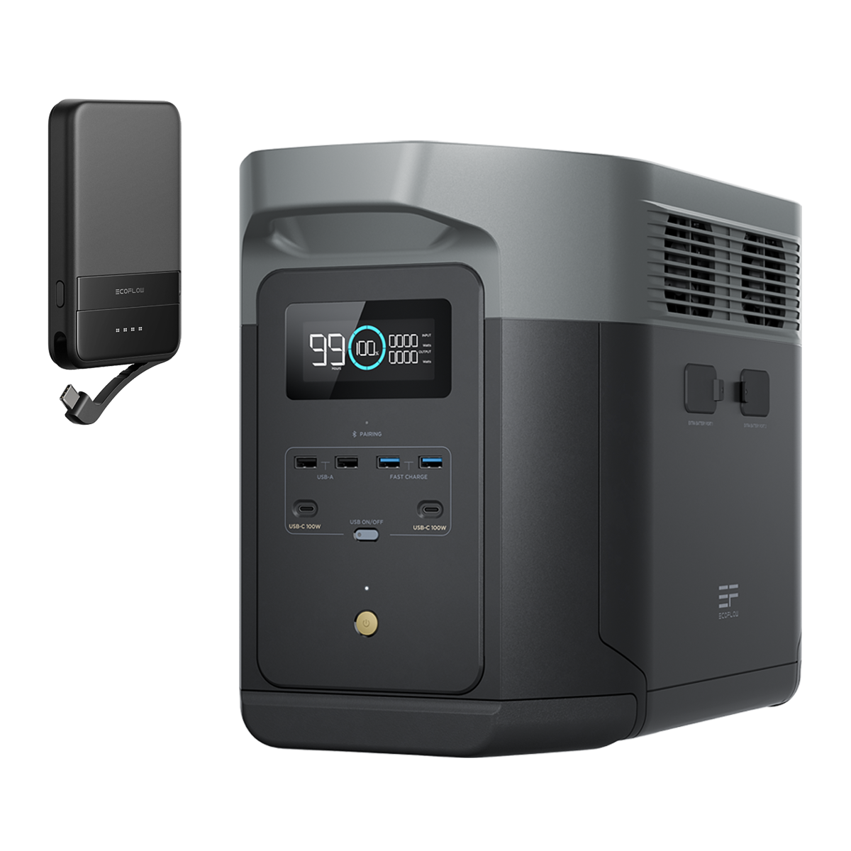 Powerstation Delta 2 Max mit 2048 Wh inkl. gratis Powerbank