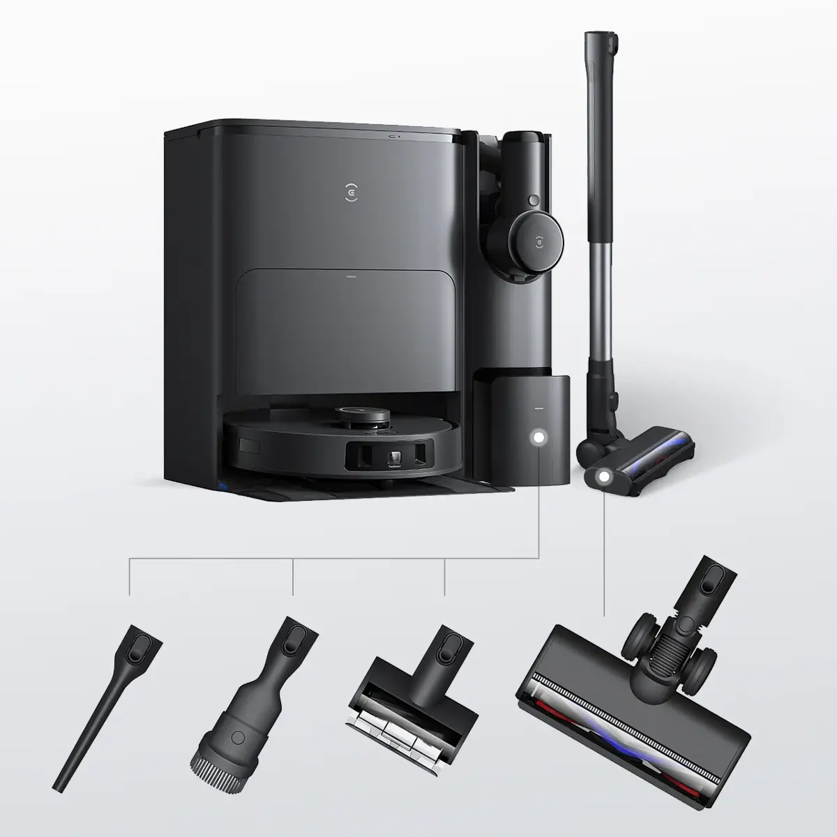 Deebot Saugroboter T30S Combo Complete schwarz