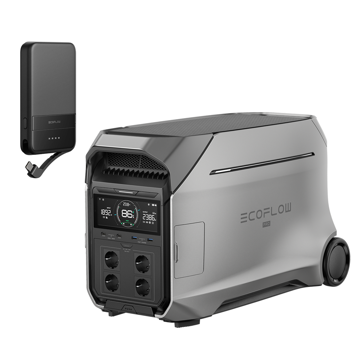 Powerstation Delta Pro 3 mit 4096 Wh inkl. gratis Powerbank