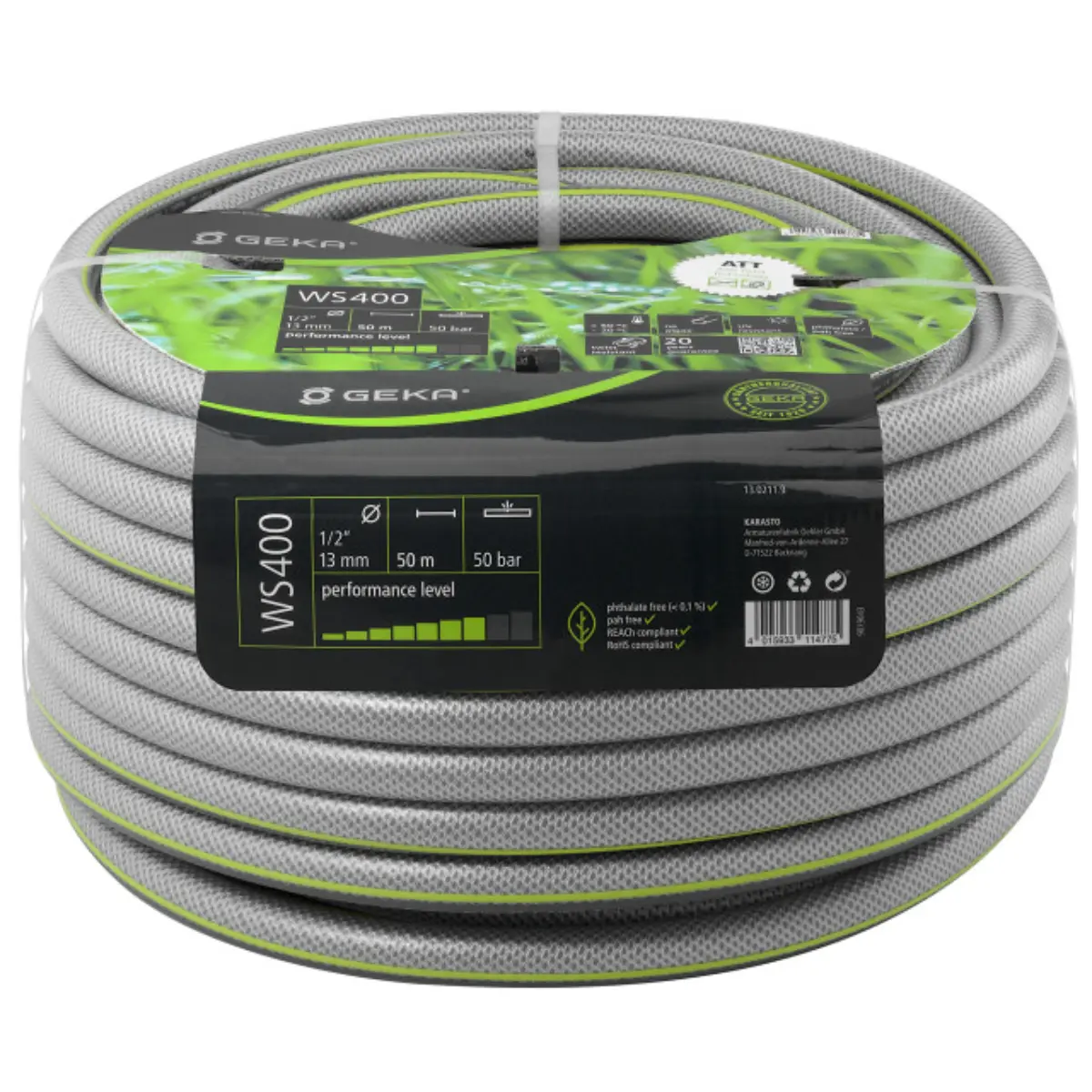 Wasserschlauch WS400 GEKA plus 1/2", 50 m Wasserschlauch WS400 GEKA plus 1/2", 50 m