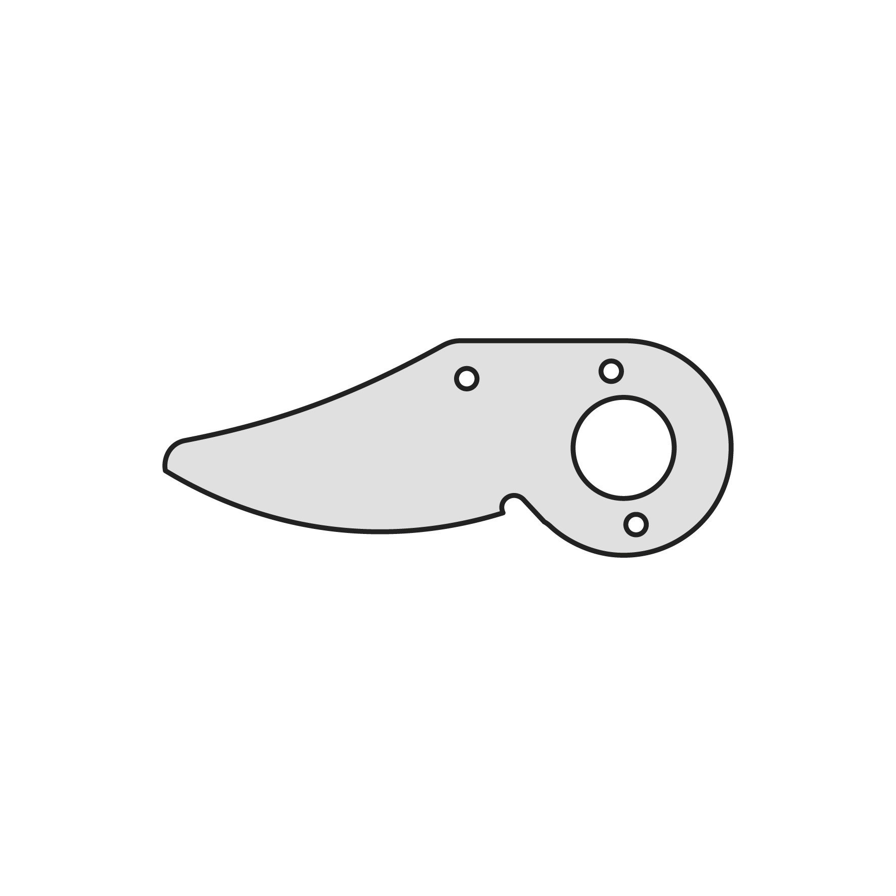 Ersatzkling 6/3 für Gartenschere Felco 6, 12