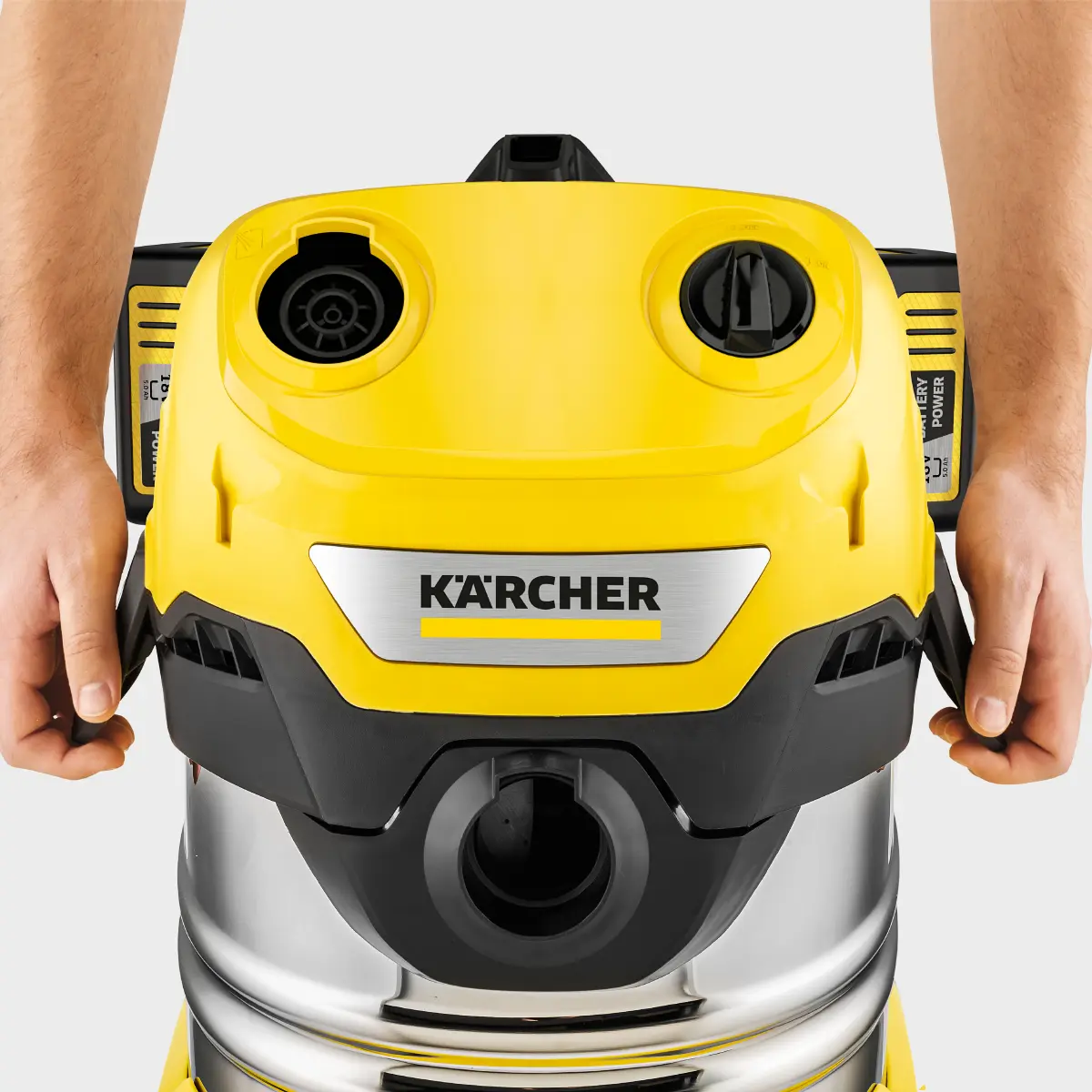 Akku-Nass-/Trockensauger WD 4-18 S Dual Battery Set Akku-Nass-/Trockensauger WD 4-18 S Dual Battery Set