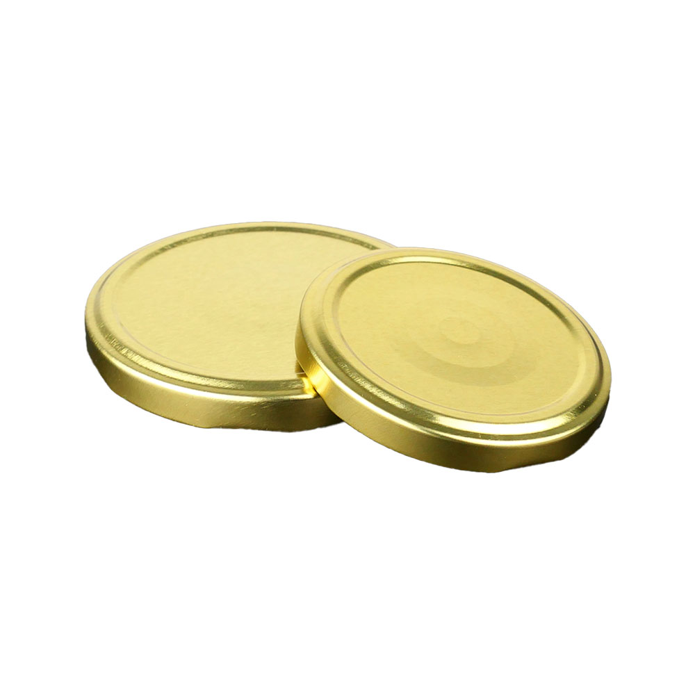 Weithalsdeckel gold - 25 St.