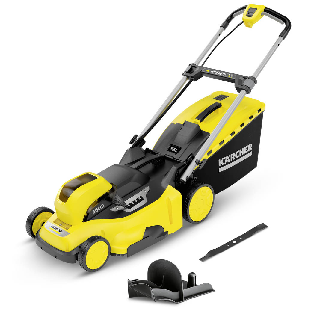 Akku-Rasenmäher LMO 36-46 Battery inkl. Ersatzmesser Akku-Rasenmäher LMO 36-46 Battery inkl. Ersatzmesser