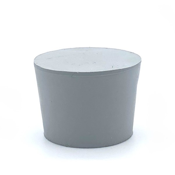 Gummistopfen, Laborstopfen grau Ø 38-45 mm Gummistopfen, Laborstopfen grau Ø 38-45 mm
