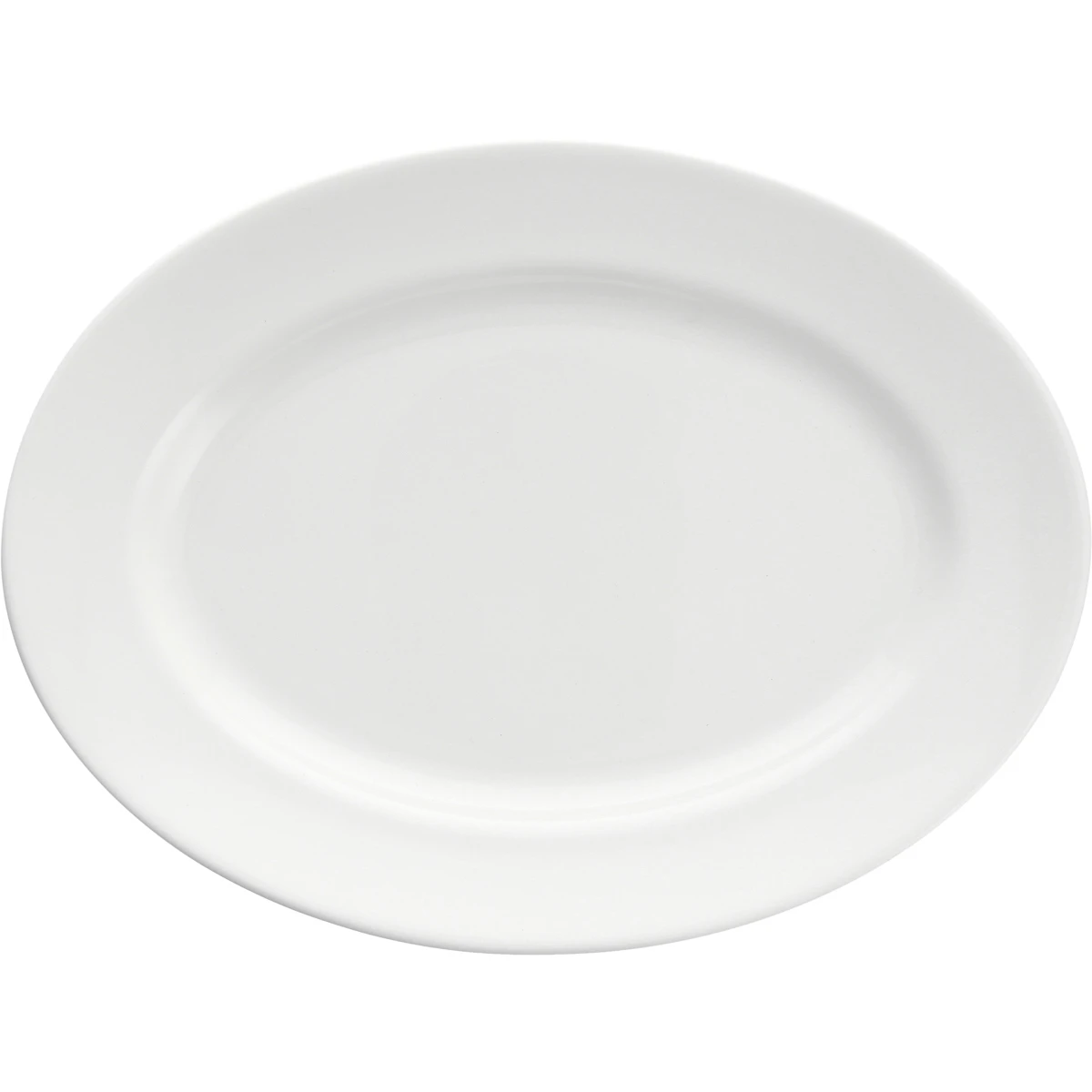 Platte oval Fahne 29cm SNOW VPE 4 Stück Platte oval Fahne 29cm SNOW VPE 4 Stück