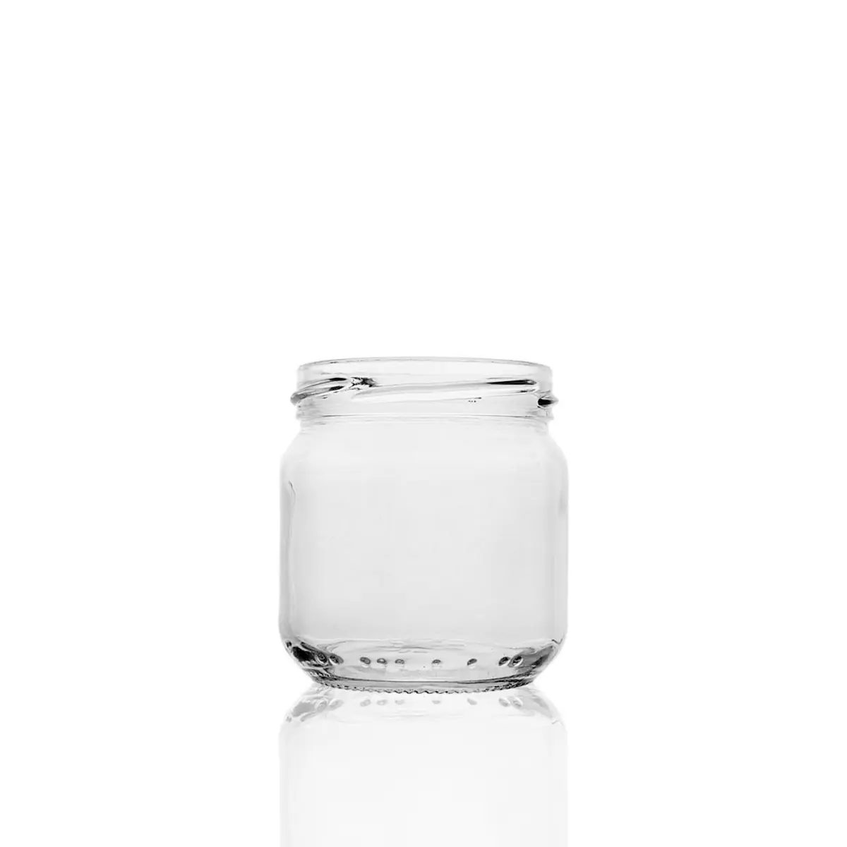 Einmachglas, Marmeladenglas 212 ml mit TO 66 Mündung Einmachglas, Marmeladenglas 212 ml mit TO 66 Mündung