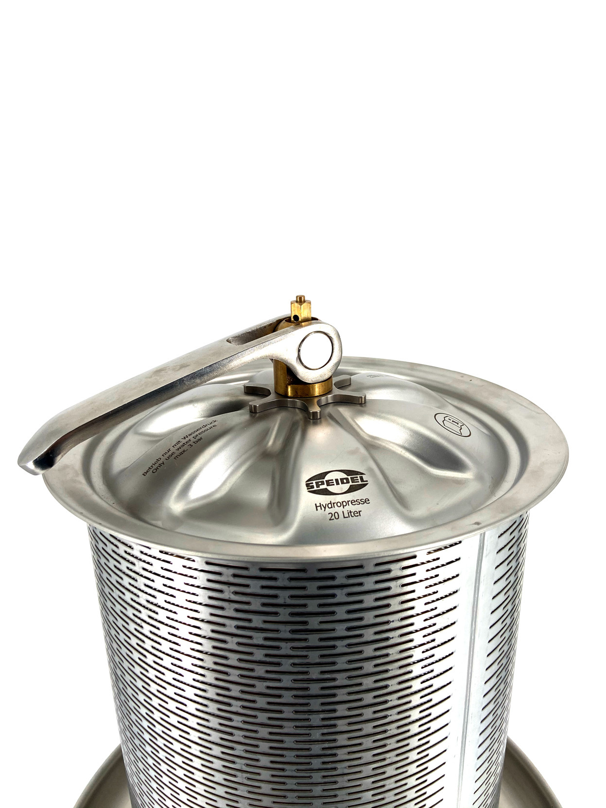 Hydropresse Edelstahl 20 liter Hydropresse Edelstahl 20 liter