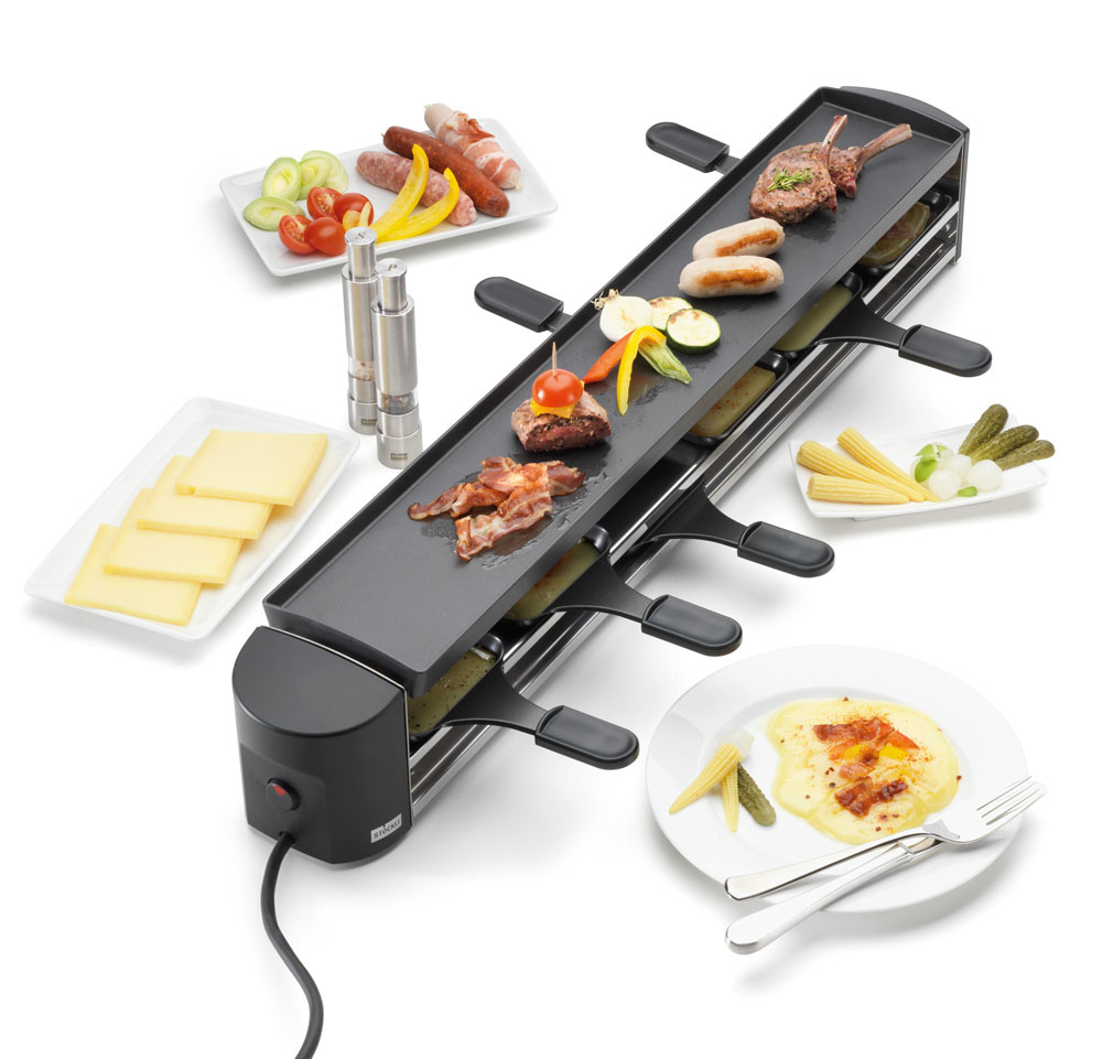 Raclette Cheeseboard SIX inkl. Silikonunterlagen