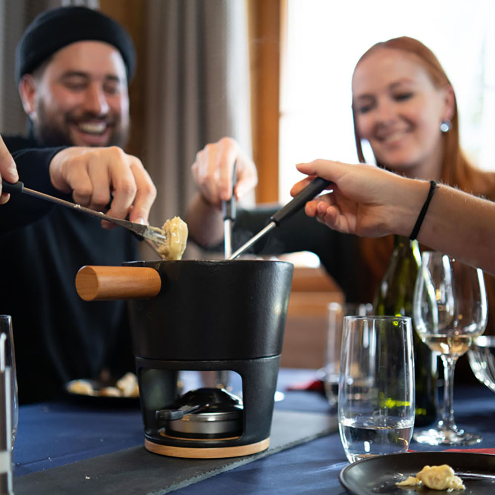 Käsefonduegarnitur Titlis Big 3,2l