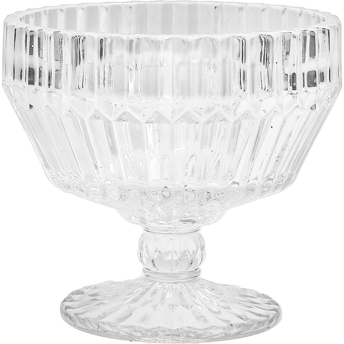 Glasbowl auf Fuss 11cm klar VPE 6 Stück ARCHIE
