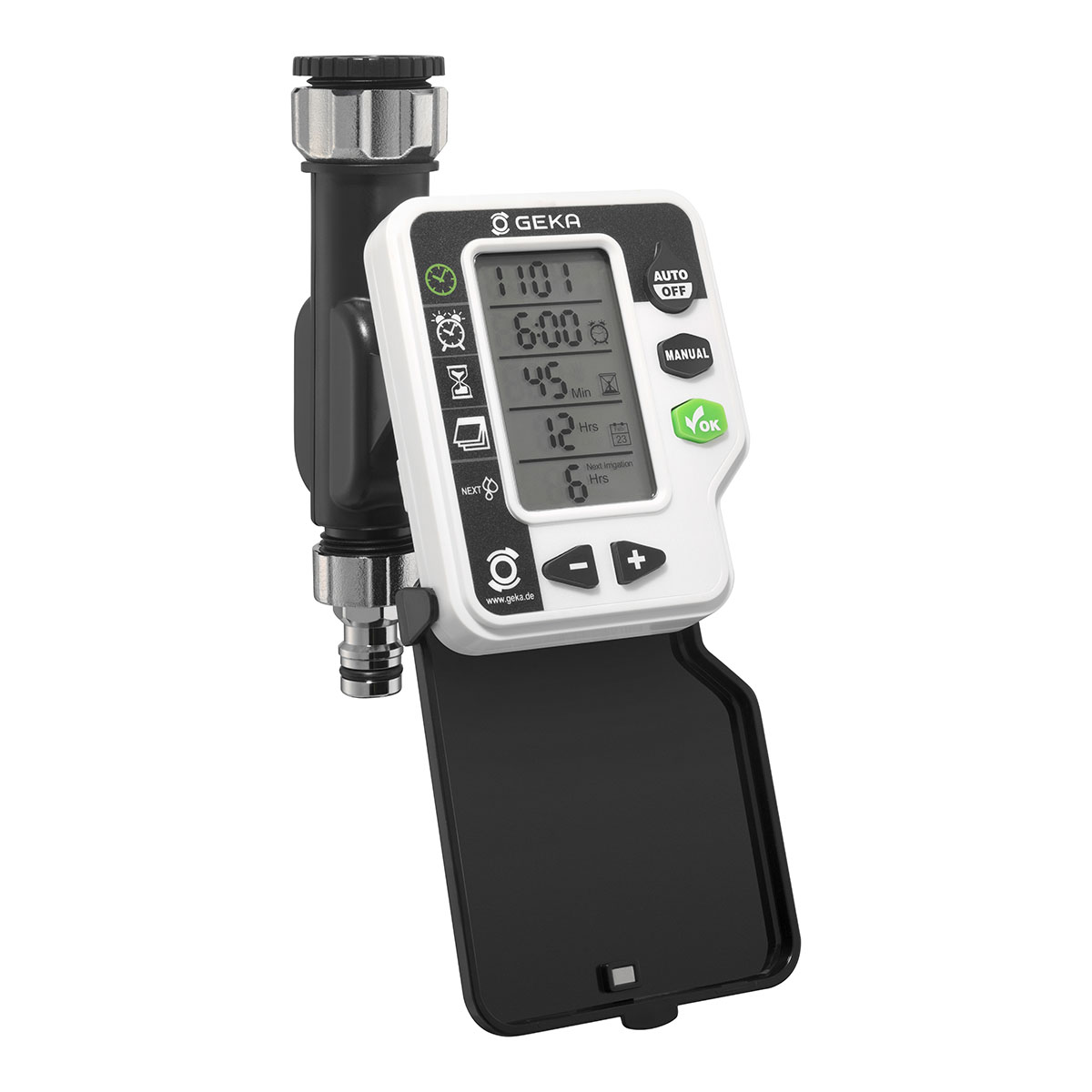 Bewässerungscomputer digital mit Stecksystem GEKA plus Bewässerungscomputer digital mit Stecksystem GEKA plus