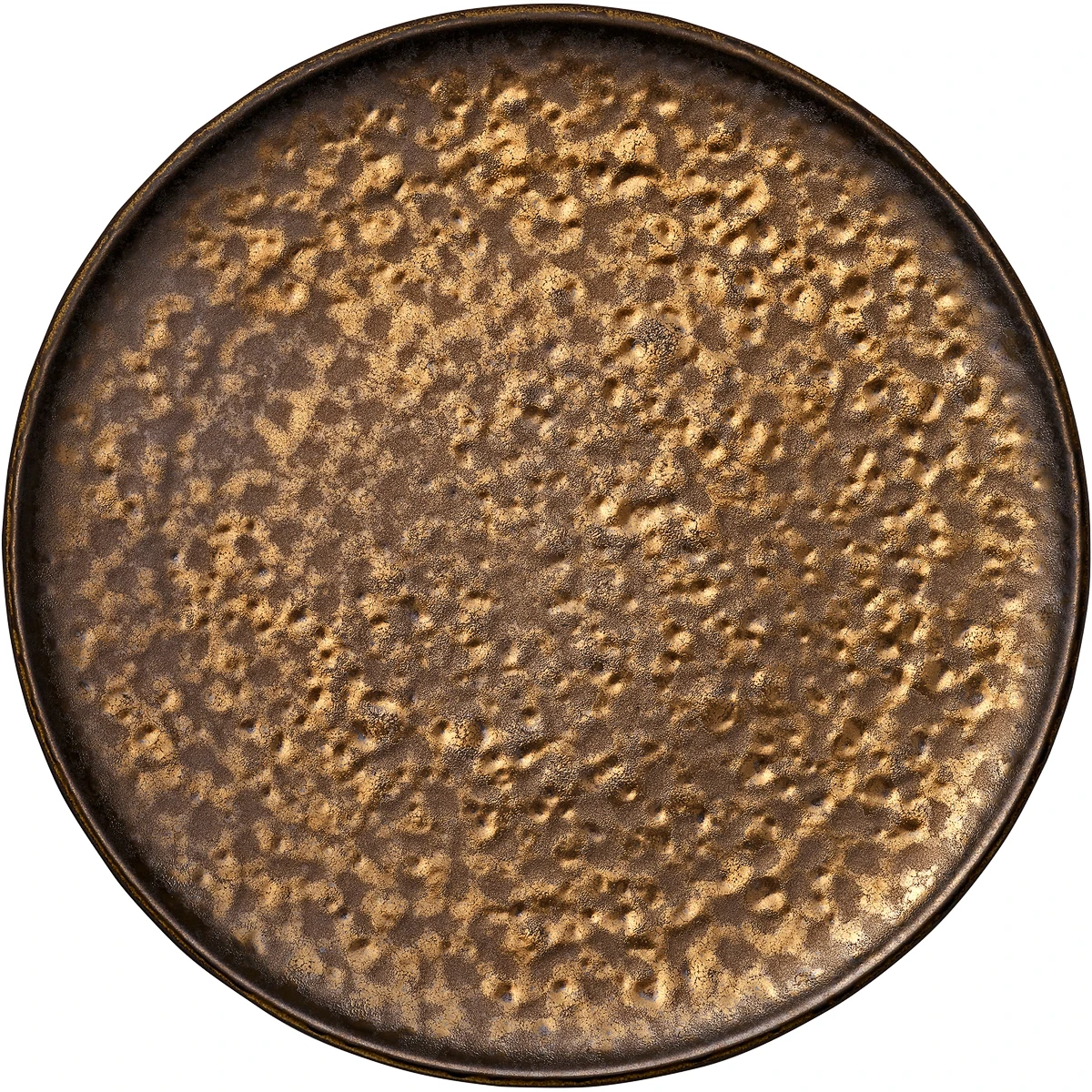 Teller flach coupe 17cm NIVO METALLIC VPE 4 Stück