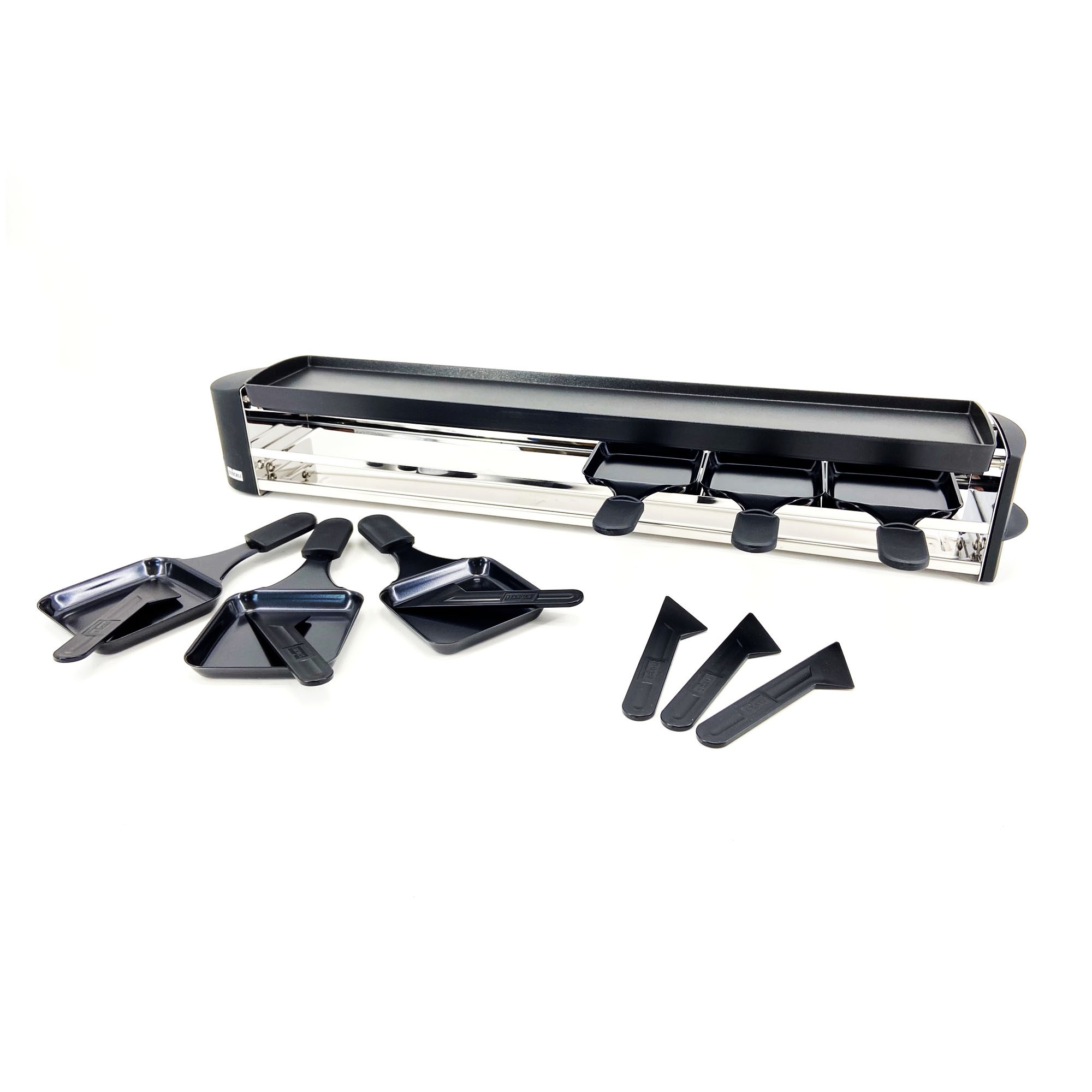 Raclette Cheeseboard SIX inkl. Silikonunterlagen