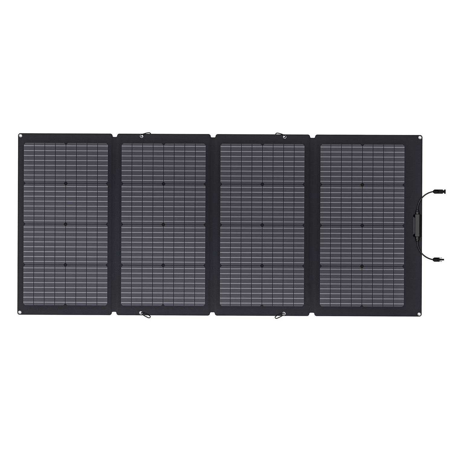 Bifaziales Solarpanel 220 W mobil