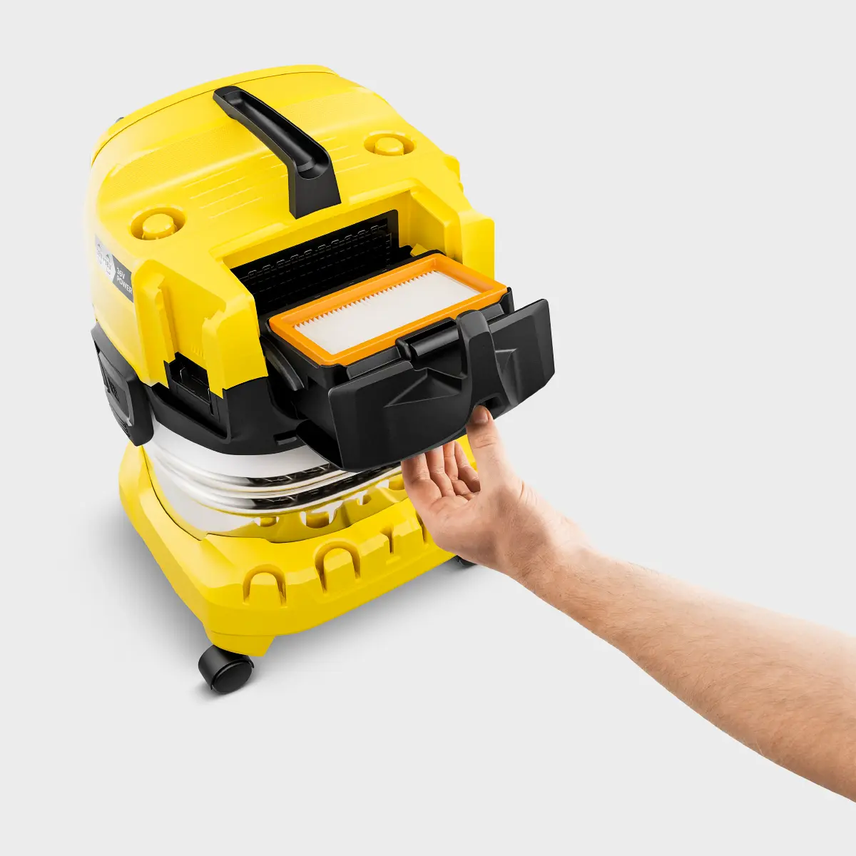 Akku-Nass-/Trockensauger WD 4-18 S Dual Battery Akku-Nass-/Trockensauger WD 4-18 S Dual Battery