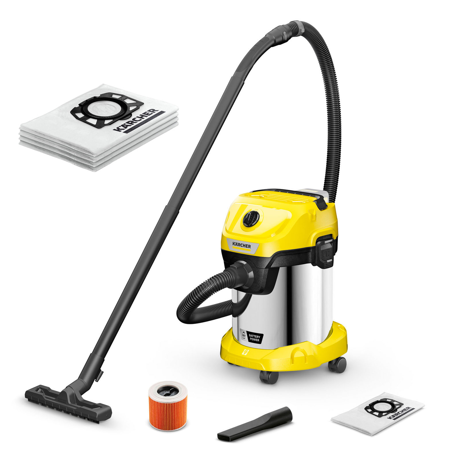 Nass-/Trockensauger WD 3-18 S V-17/20 Nass-/Trockensauger WD 3-18 S V-17/20