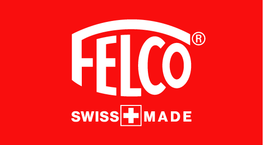 FELCO logo - Swiss Made_PANTONE 485C