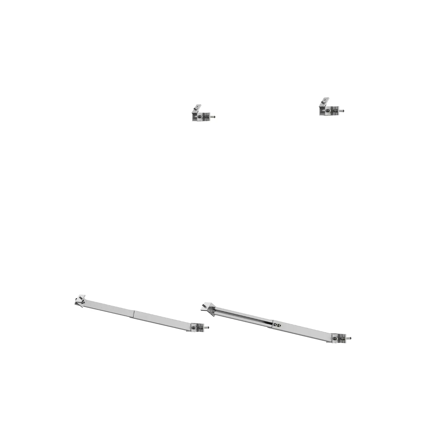 Balkonkraftwerk-Halterung für Fassade 50° Balkonkraftwerk-Halterung für Fassade 50°