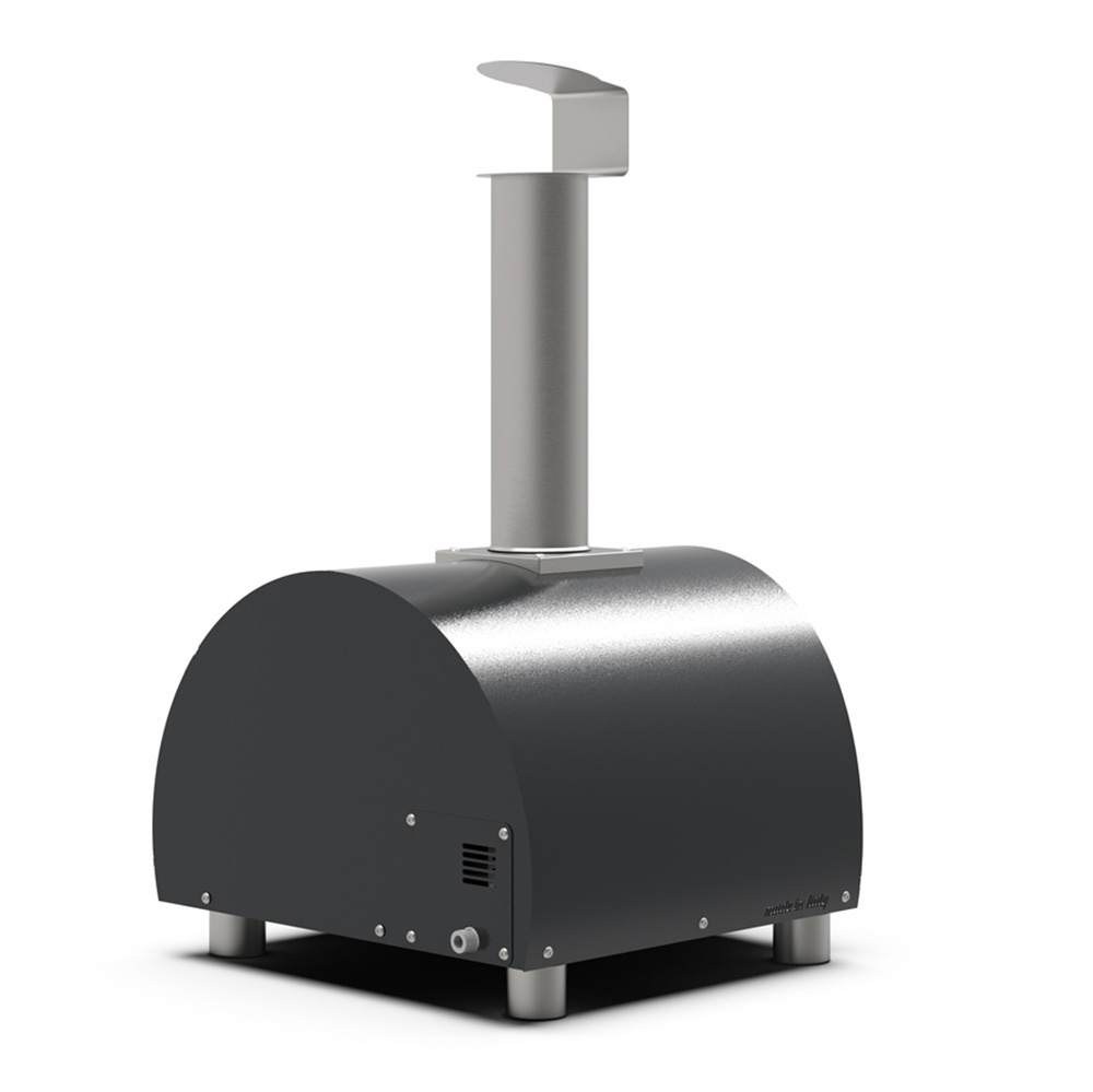 Gas Pizzaofen Portable Grau inkl. Tragetasche und Kochbuch
