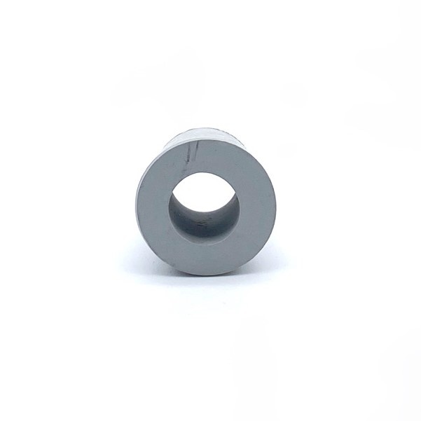 Gummistopfen, Laborstopfen grau Ø 25-31 mm mit 17 mm Bohrung