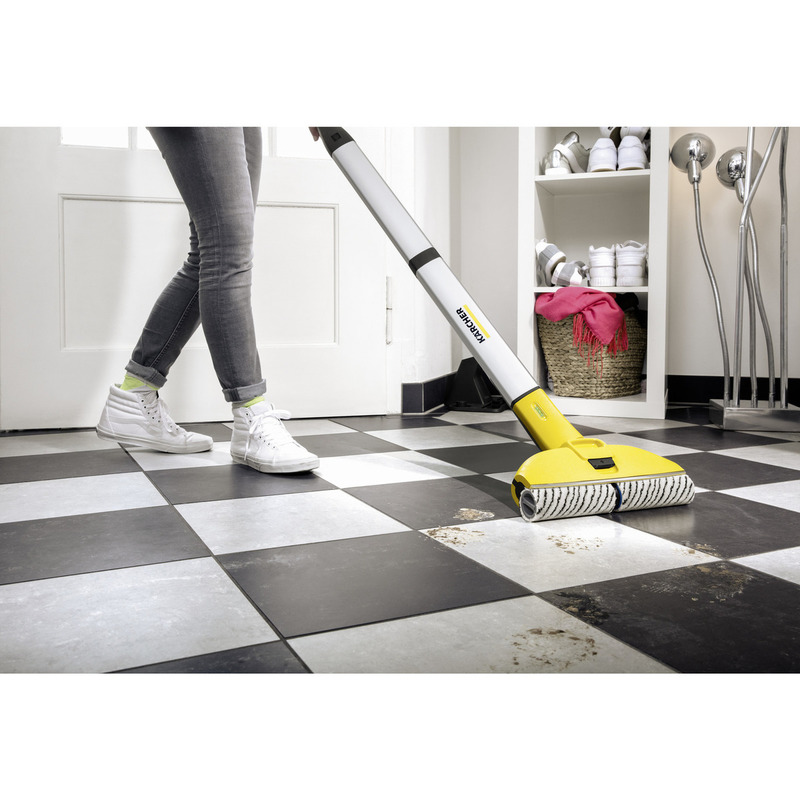 Hartbodenreiniger EWM 2 Cordless inkl. Reinigungsmittel